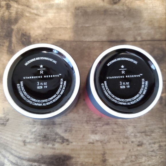 Starbucks Reserve Christmas 2019 Demitasse Espresso Cup Set - Picture 5 of 7